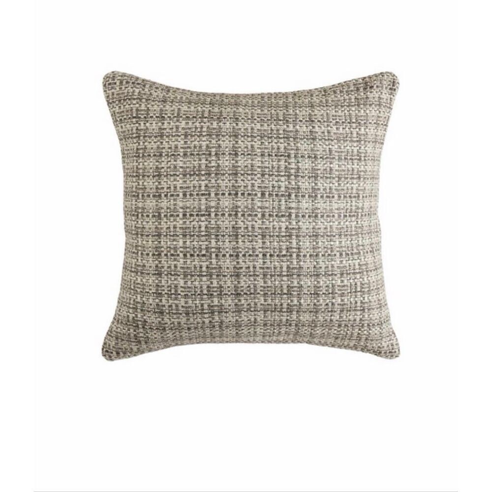 CASAMIA Jijel Tweed 24”x 24” Throw Pillow Cushion